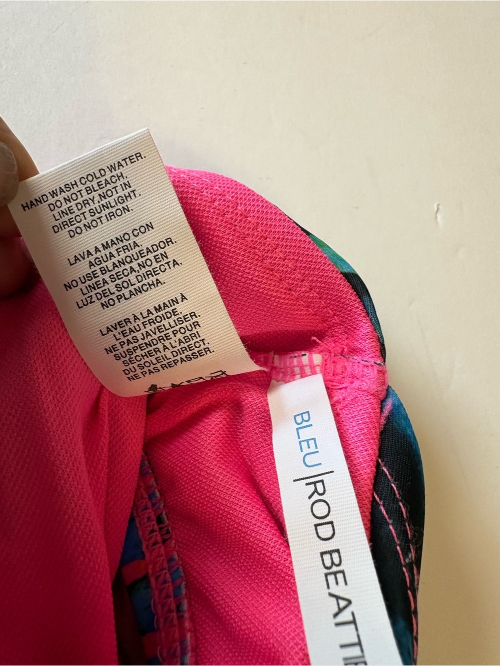 Bleu Rod Beattie sarongTropical Multicolor hipster Bikini Bottom 6 - Picture 6 of 11